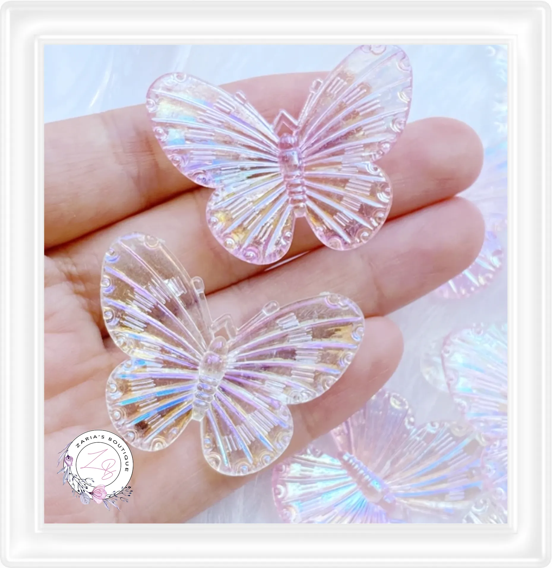 ⋅ Ethereal Butterfly Embellishments ⋅ 2pc ⋅