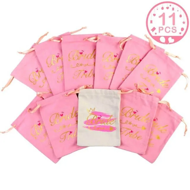 11pcs Bridal Shower / Bachelorette Party/ Bridesmaid hangover Bag Gift favor