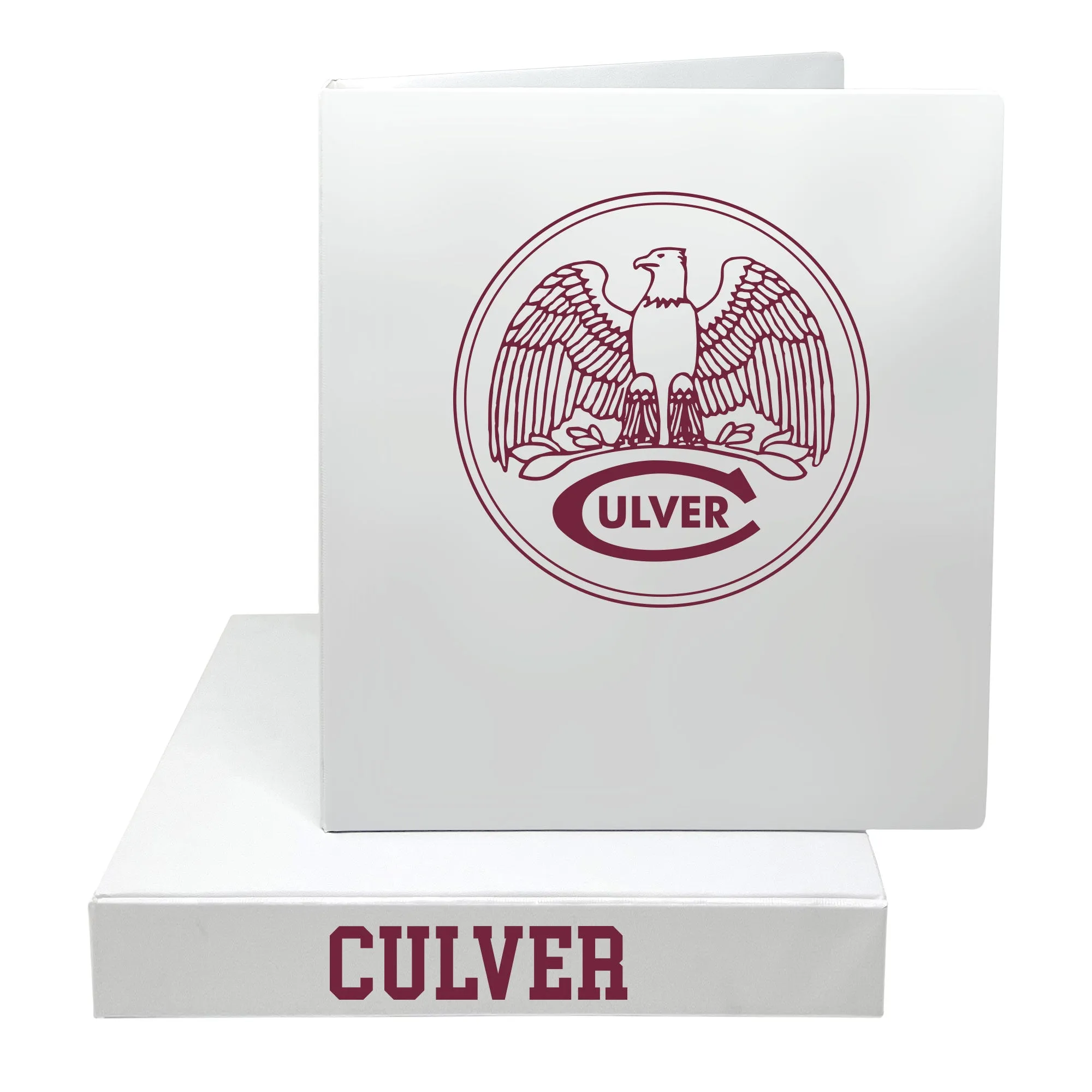 1" Vinyl 3 Ring Binder - White