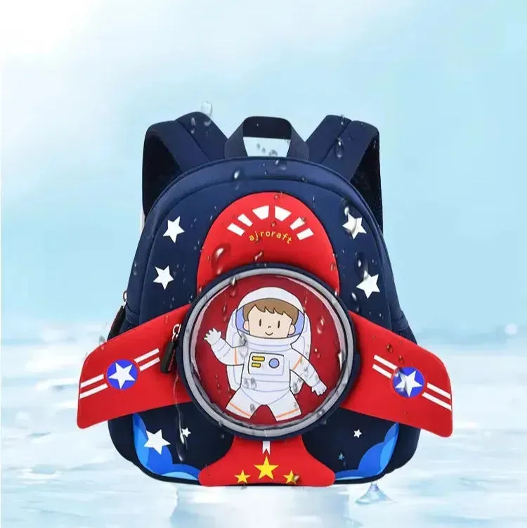 3D Spacecraft Kids Backpack