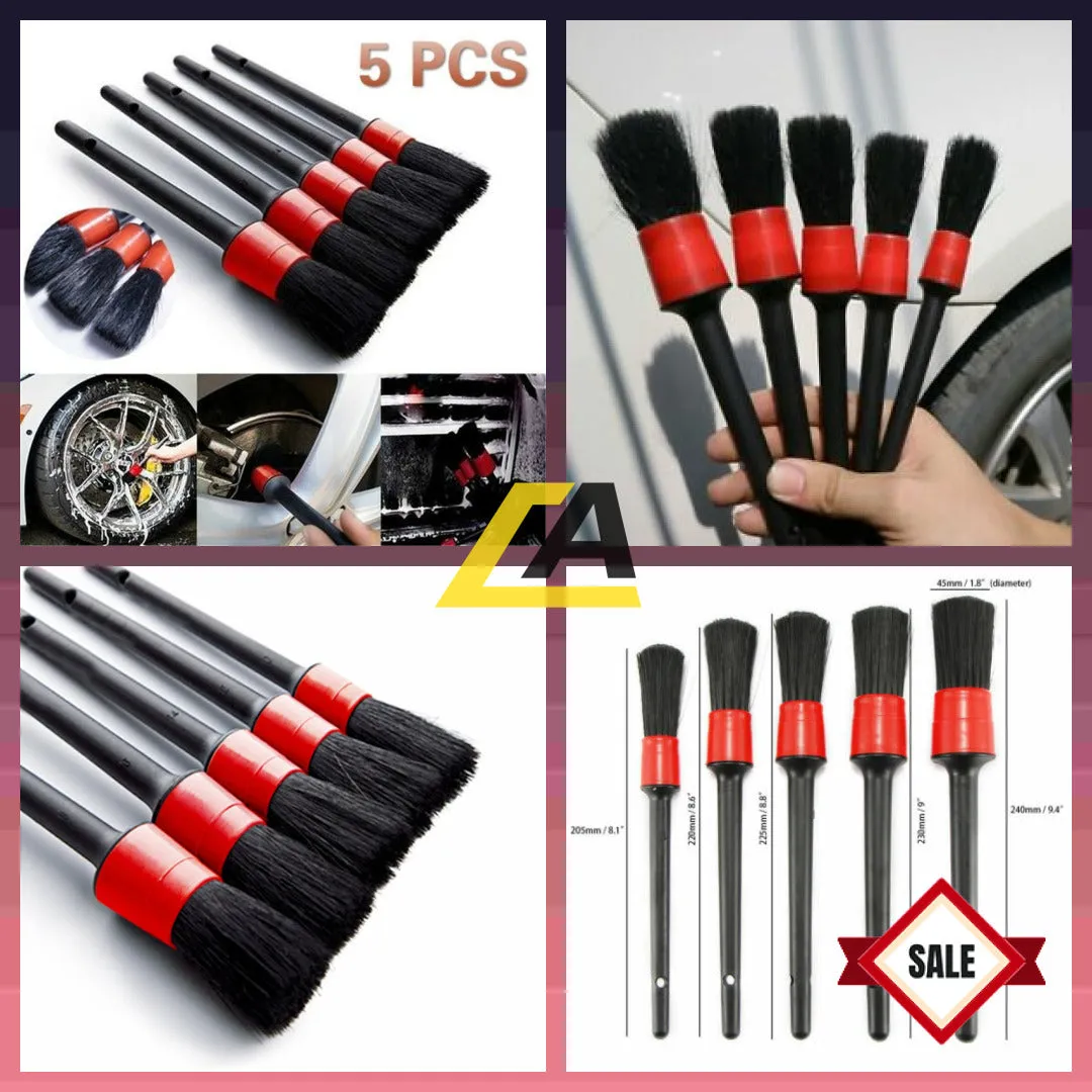 5 Pcs Detailing Brush Set