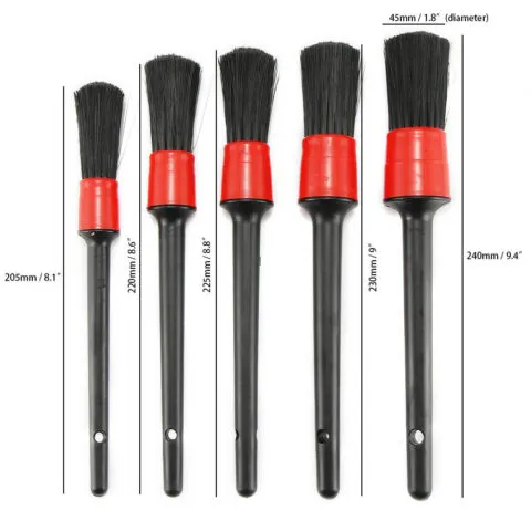 5 Pcs Detailing Brush Set