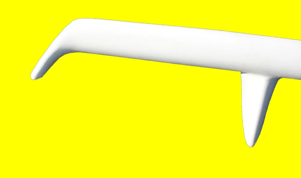 70-72 Gs Gsx Rear Trunk Deck Lid Spoiler Wing 1 Piece Spun Fiberglass