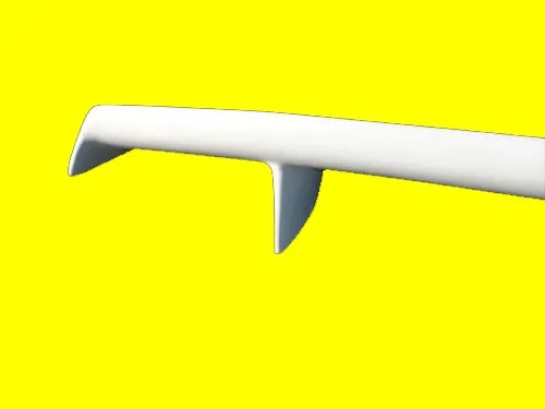 70-72 Gs Gsx Rear Trunk Deck Lid Spoiler Wing 1 Piece Spun Fiberglass