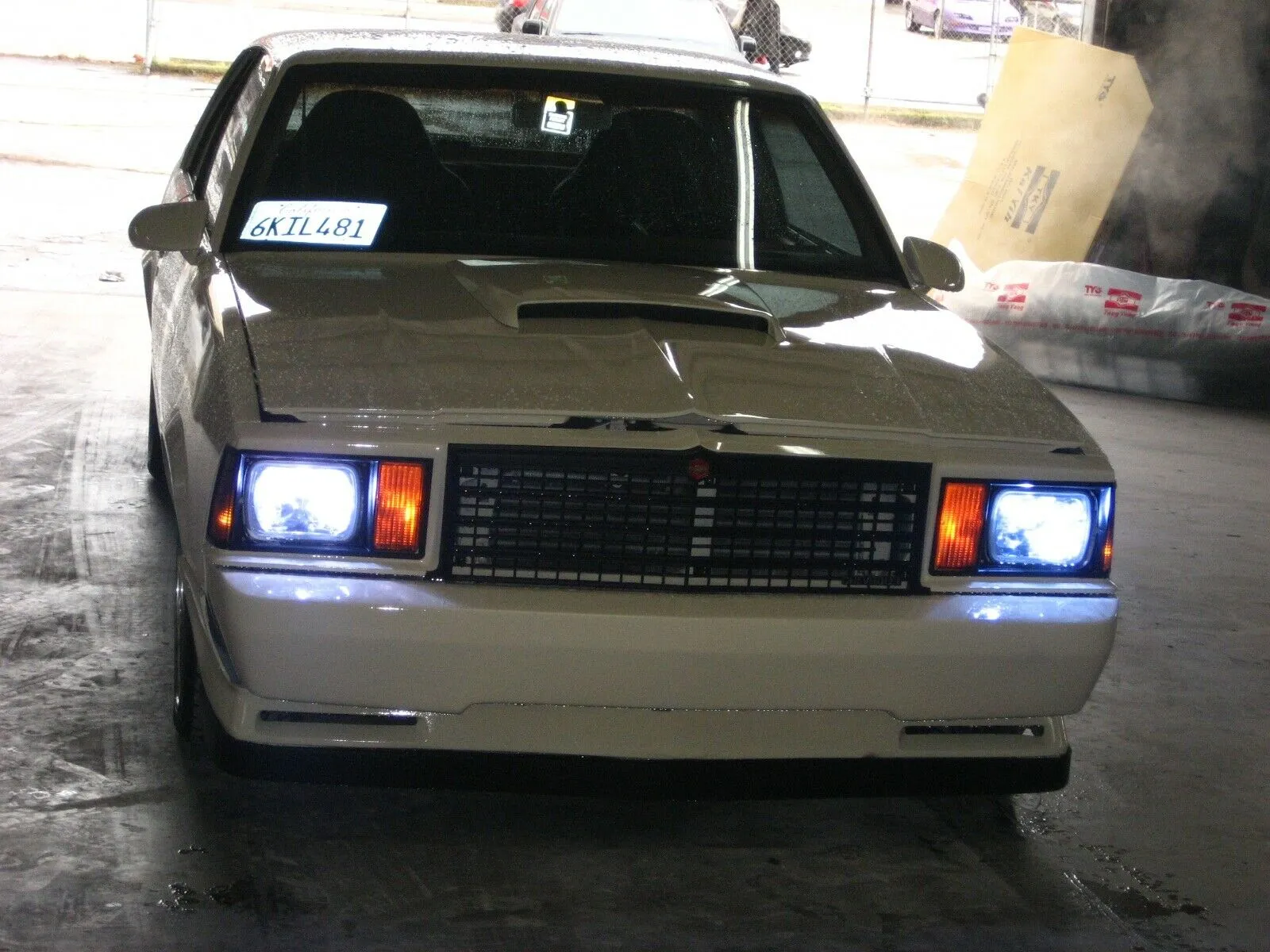 78-83 CHEVY MALIBU 4pc FIBERGLASS KIT FRONT REAR BUMPERS TRUNK & LOWER SPOILER