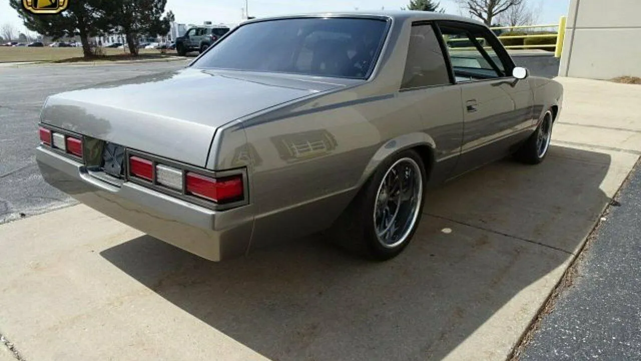 78-83 CHEVY MALIBU FIBERGLASS REAR BUMPER