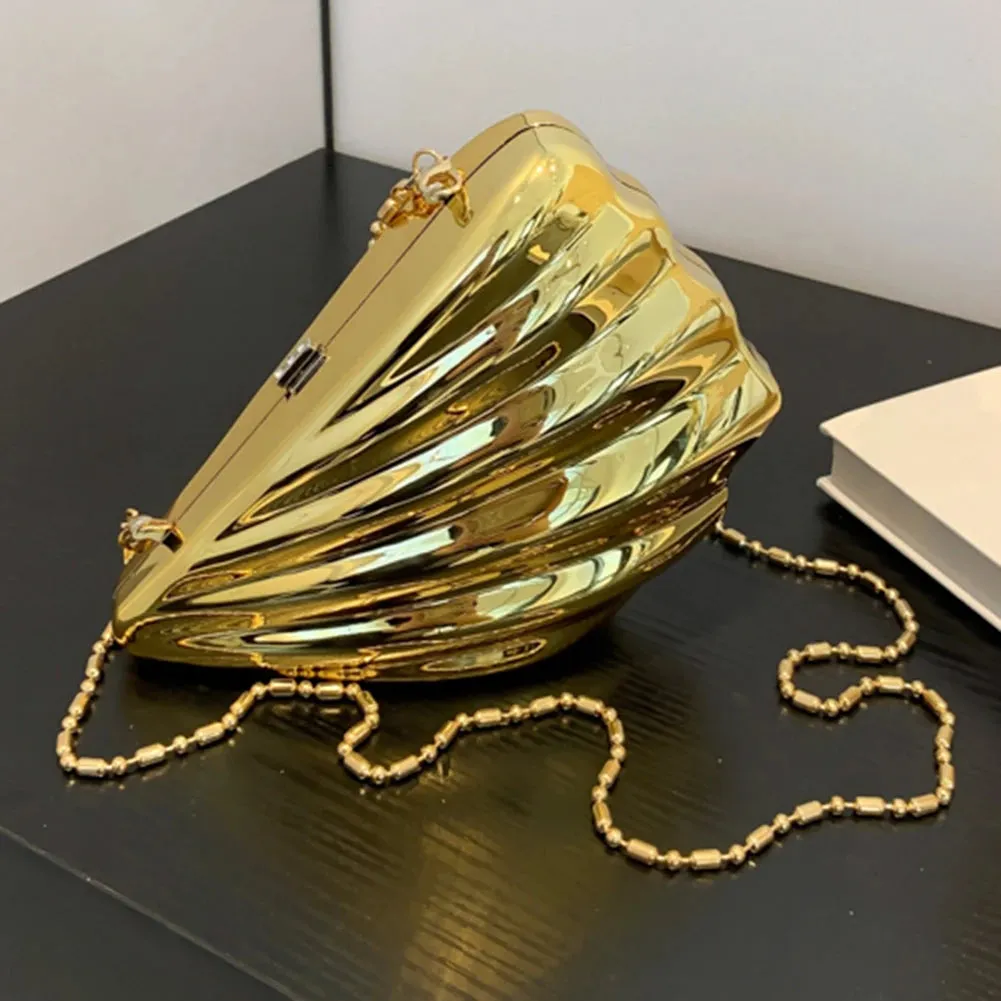 Acrylic Angel Wing Evening Clutch Bag Unique Shape Evening Purse Evening Shoulder Bag for Women for Wedding Party Prom
