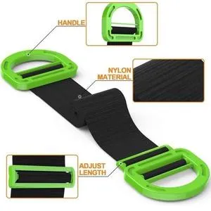 Adjustable Moving And Lifting Straps