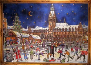 Advent Calendar: Hamburg During Advent