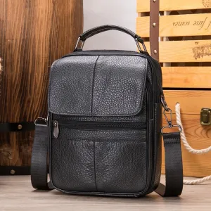 ALESSIO | Classic Leather Shoulder Bag for Everyday Use
