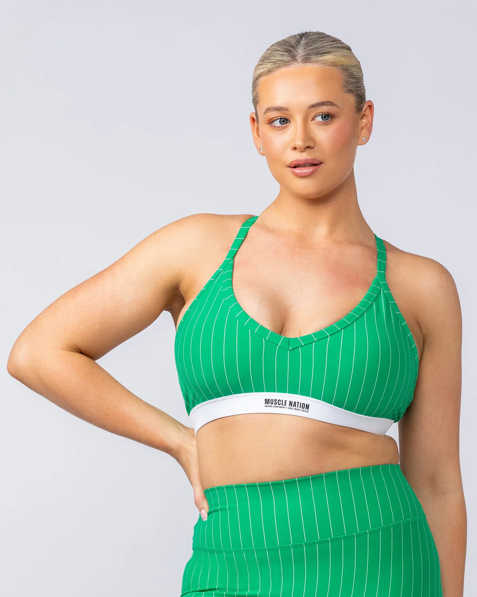 All Star Bra - Clover Stripe