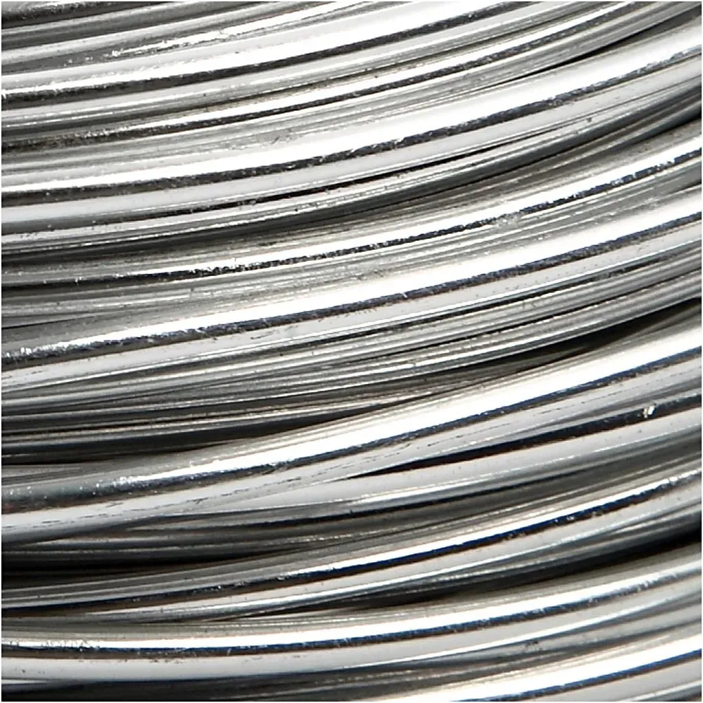 Aluminium Bonzai Metal Wire Silver Colour Craft Floral Accessories T:3mm L:29m