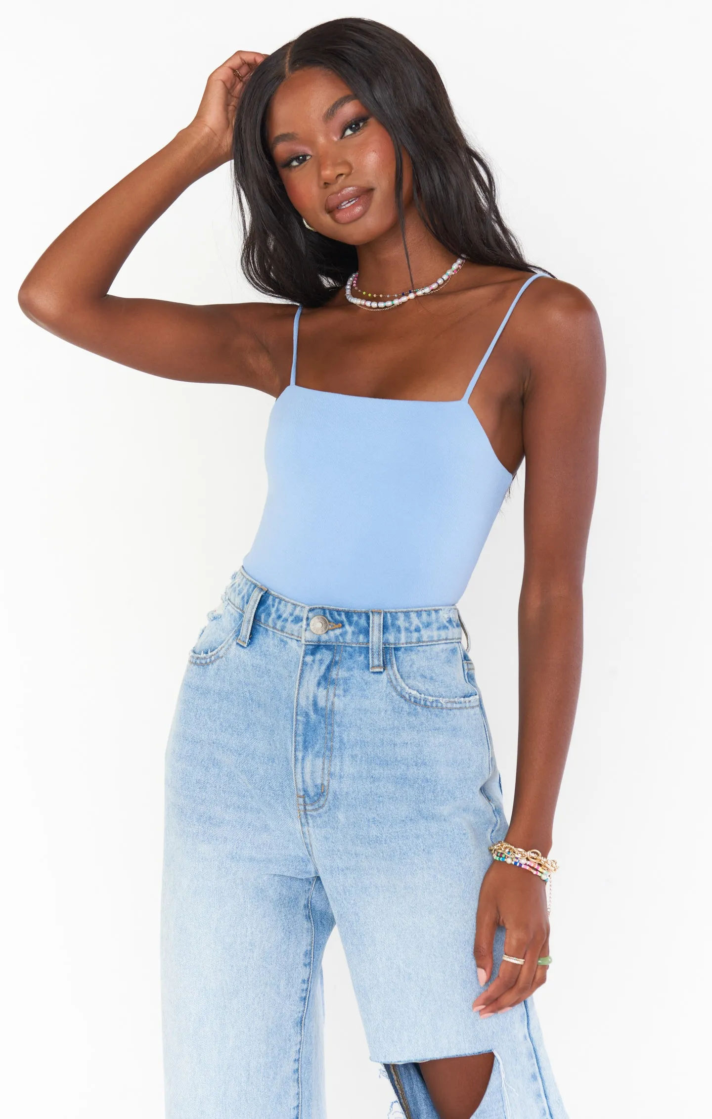 Amabella Bodysuit - Periwinkle
