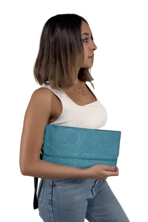 Aqua Bella Statement Clutch