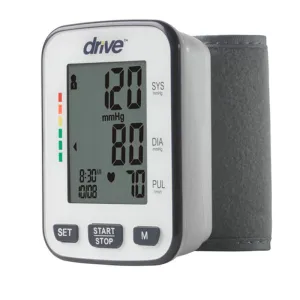 Automatic Deluxe Blood Pressure Monitor, Wrist - 1 Each
