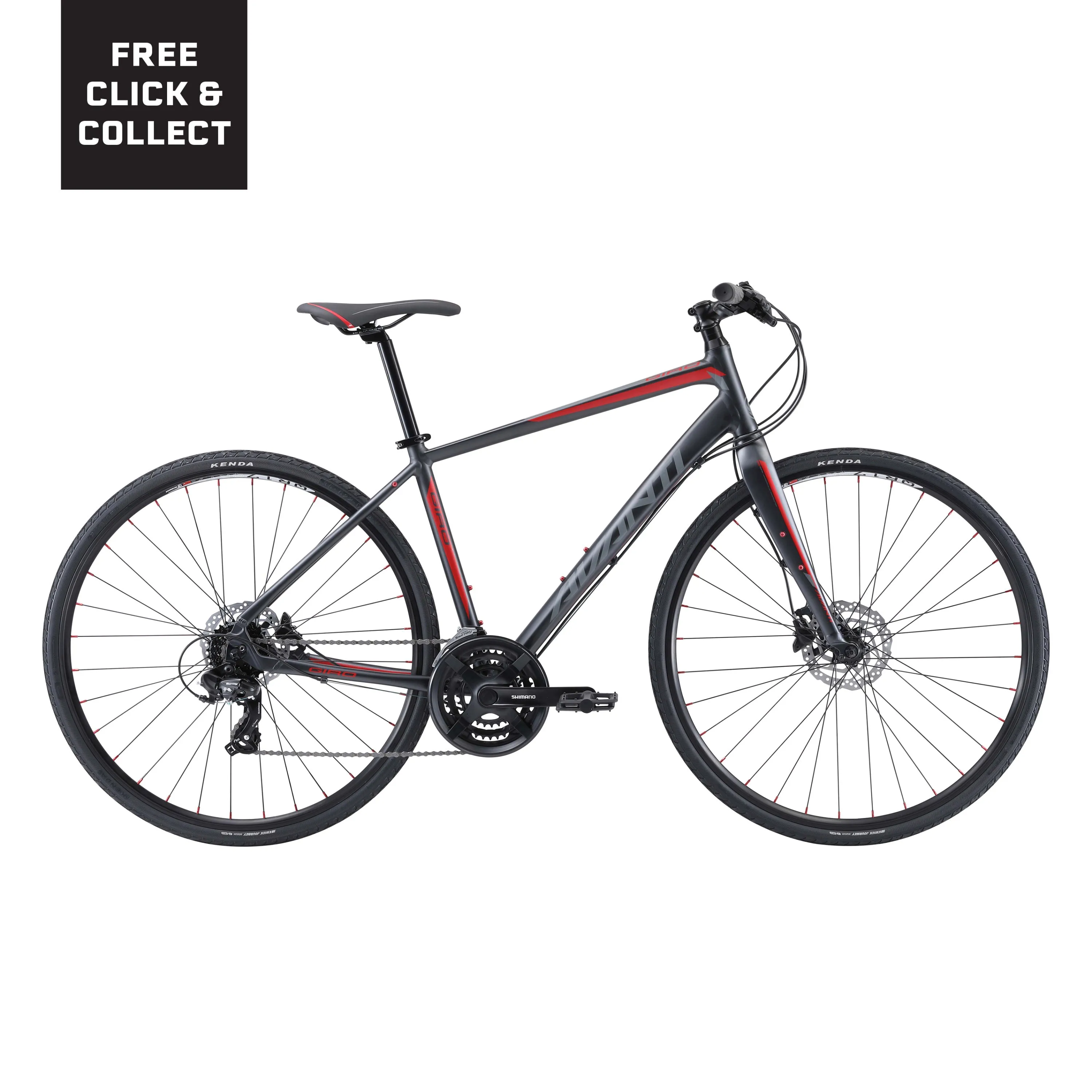 Avanti Giro F2 - Charcoal / Red