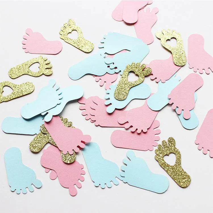 Baby Gender Reveal Party Paper Scrap