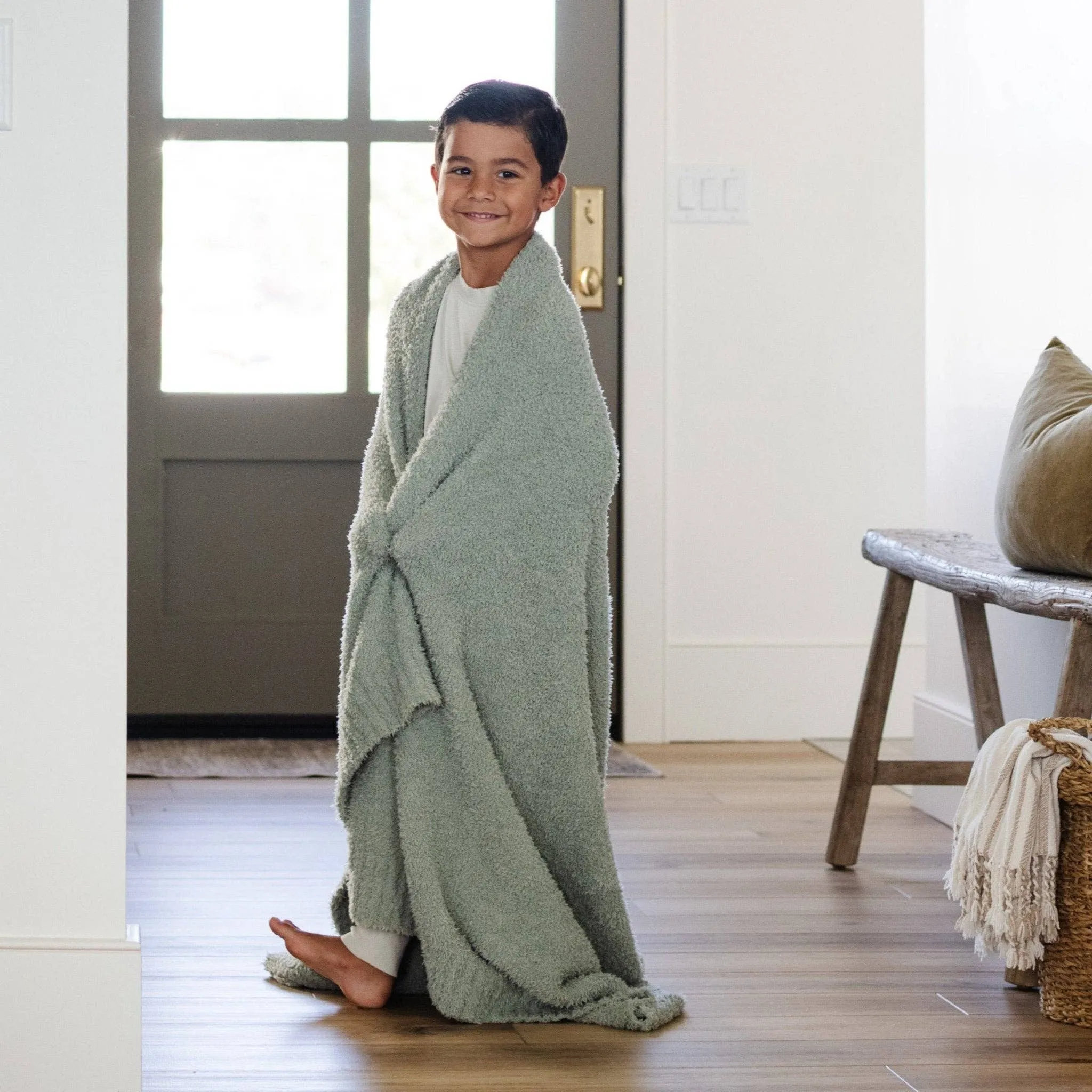 Bamboni Toddler Blanket - Sage