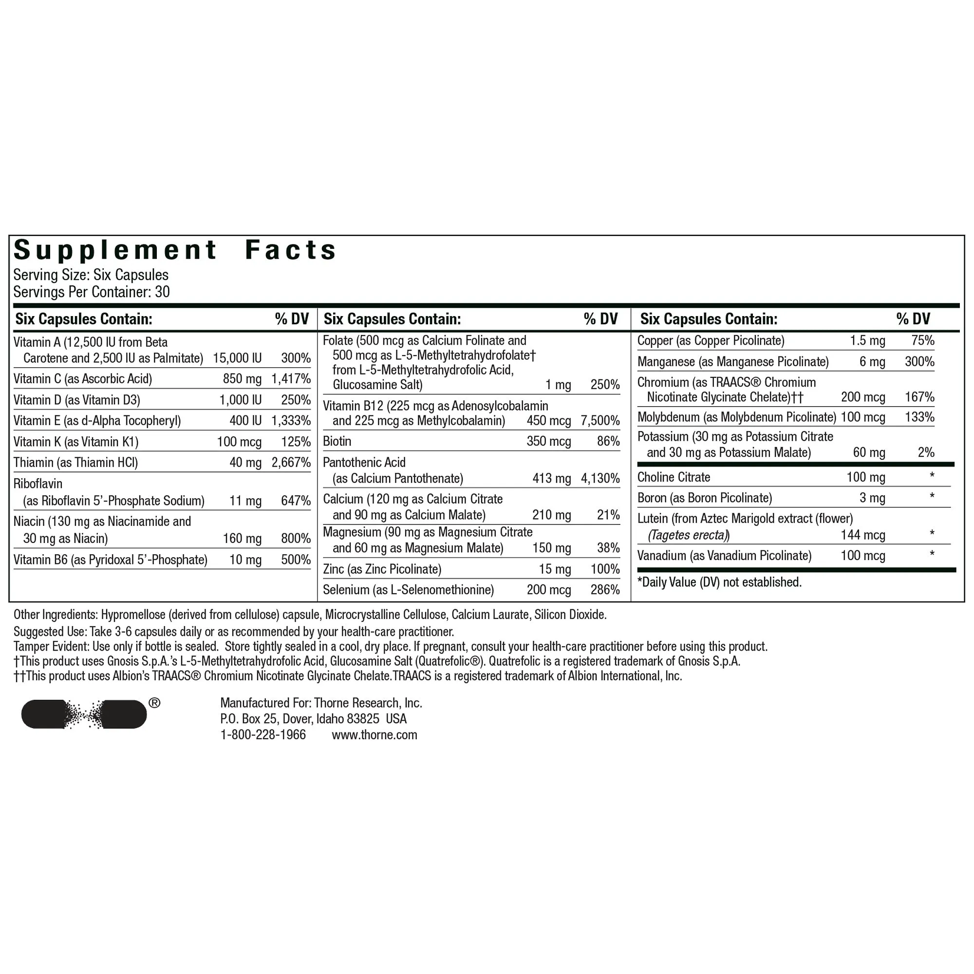 Basic Nutrients V (Citrate Malate) w/cu and w/o fe i