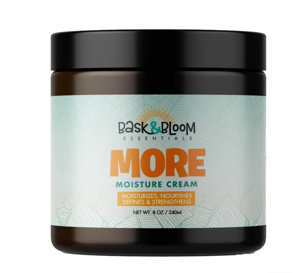 Bask & Bloom More Moisture Cream 8oz