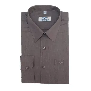 Beaufort College L/S Grey Slim Fit Shirt