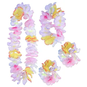 Beistle Paradise Floral Lei Set - Party Supply Decoration for Luau