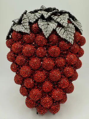 Berry Bliss Red  Evening Clutch