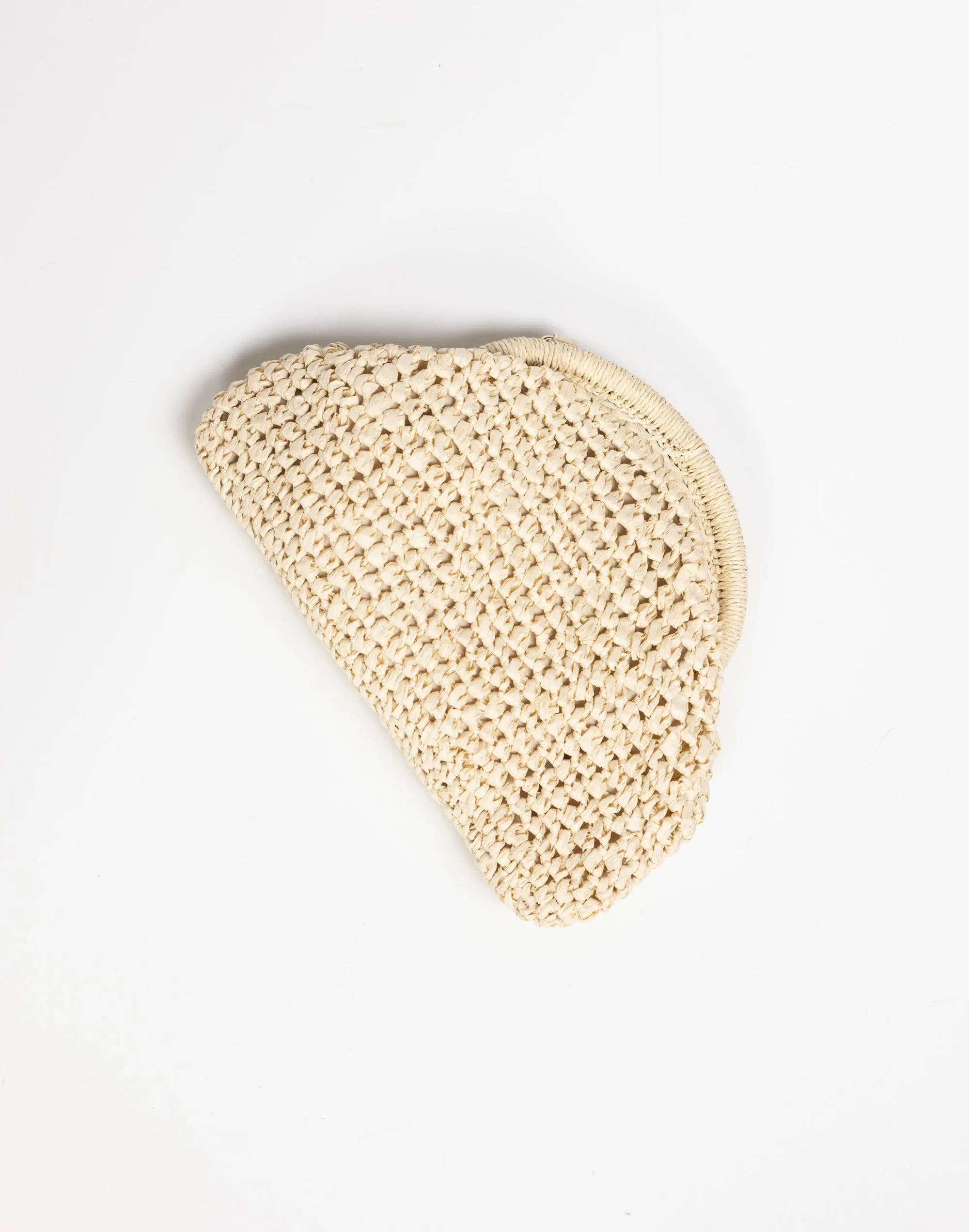 Bette Clutch (Natural Raffia) - By Billini