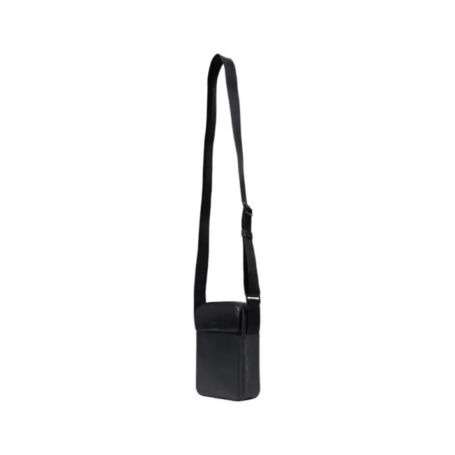 Black Crossbody Bag With Adjustable Strap