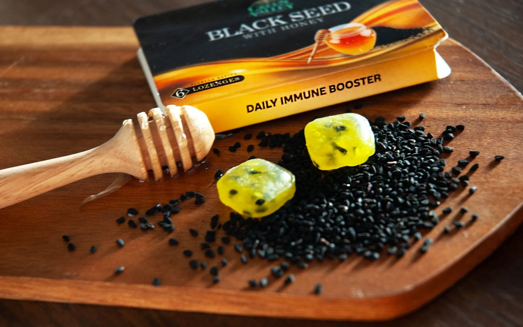 Black seed lozenges