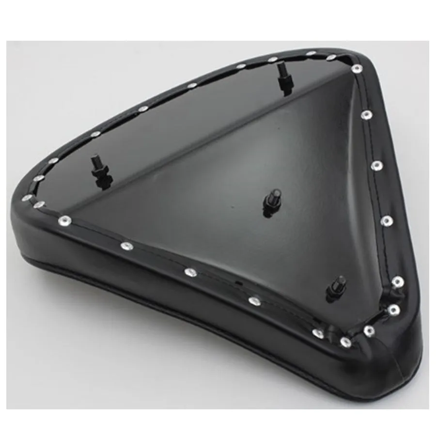 Black Tuck and Roll Chopper Solo Seat