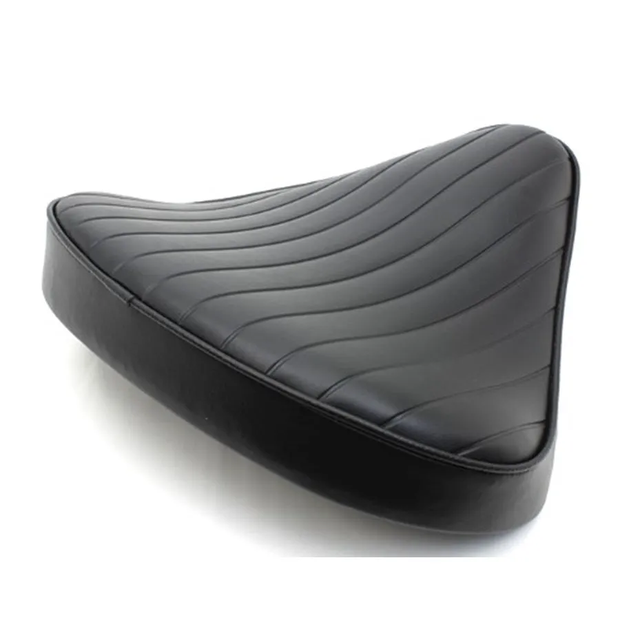 Black Tuck and Roll Chopper Solo Seat