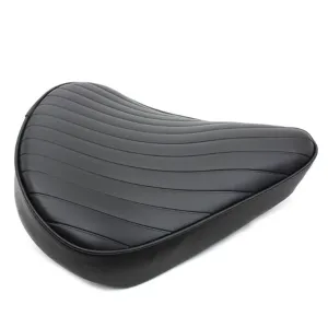 Black Tuck and Roll Chopper Solo Seat