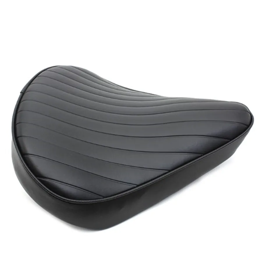Black Tuck and Roll Chopper Solo Seat