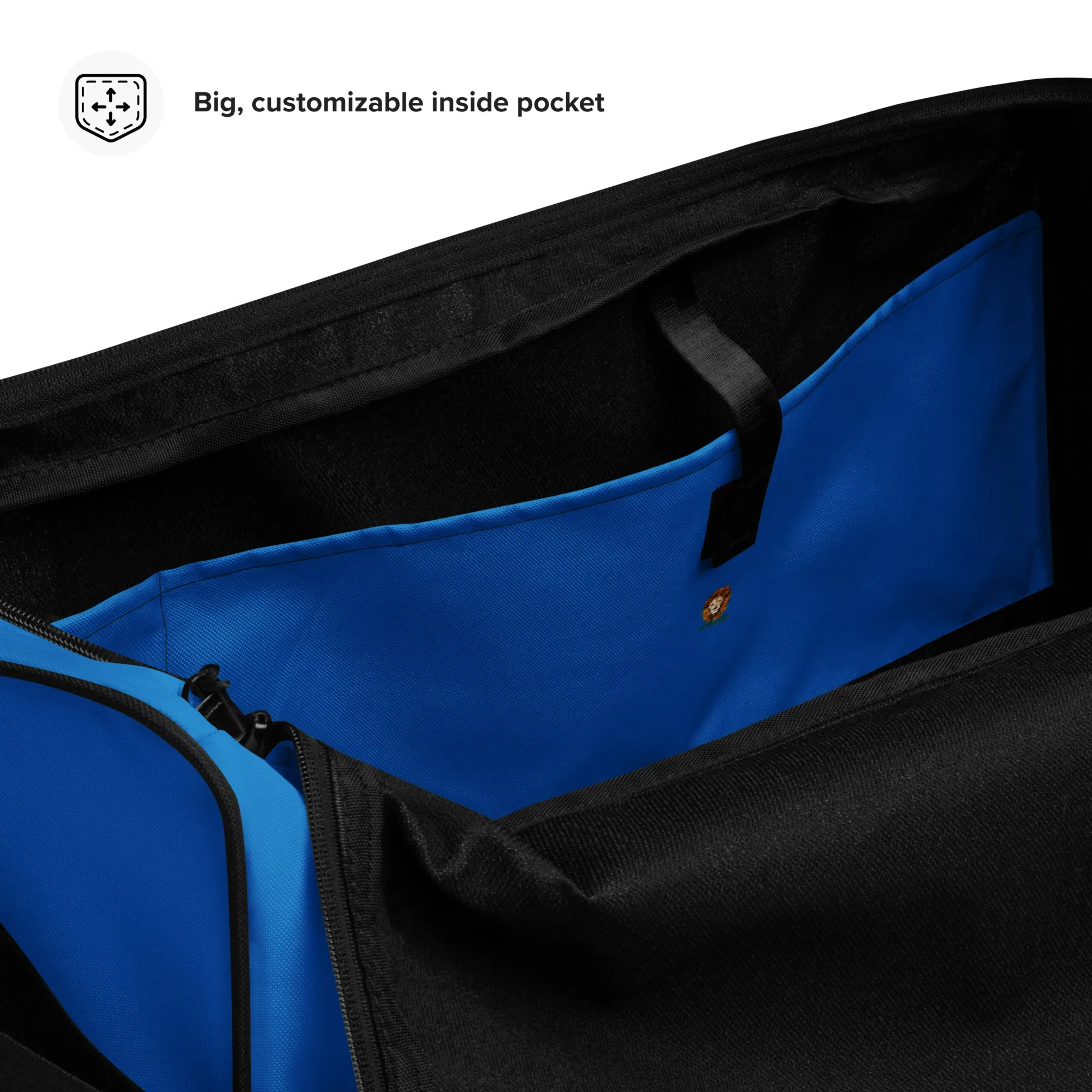 Blue Duffle Bag - OG Hippie Dude