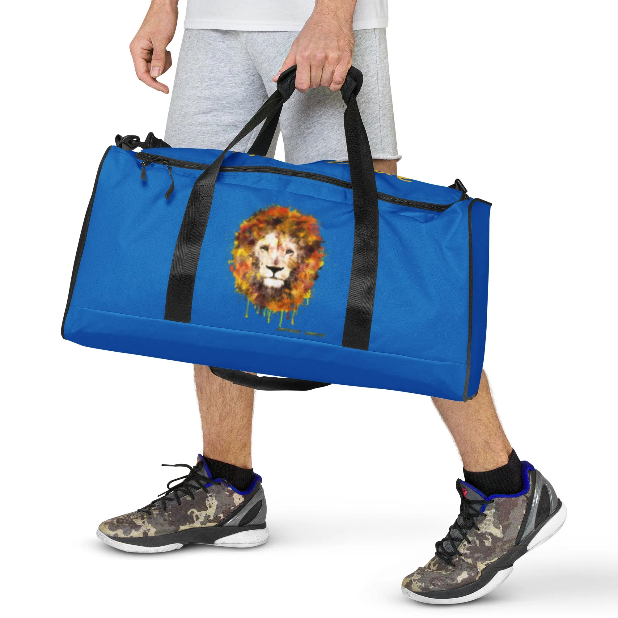 Blue Duffle Bag - OG Hippie Dude