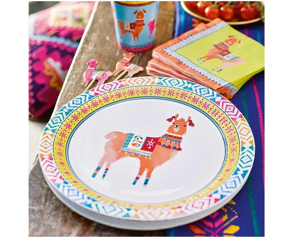 Boho Fiesta Llama Napkins