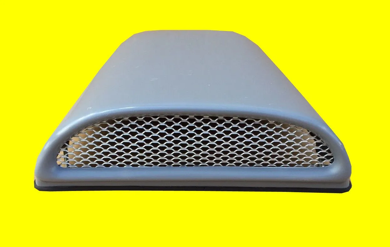 Bolt On Hood Scoop Universal Fiberglass Air Intake Cowl Induction Mb