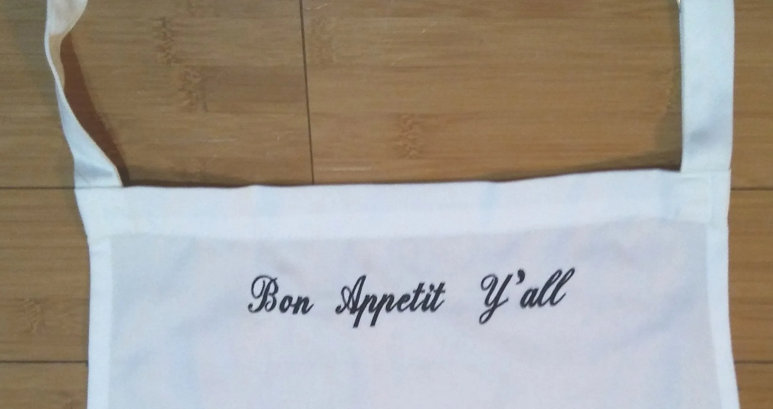 BON APPETIT Y'ALL APRON