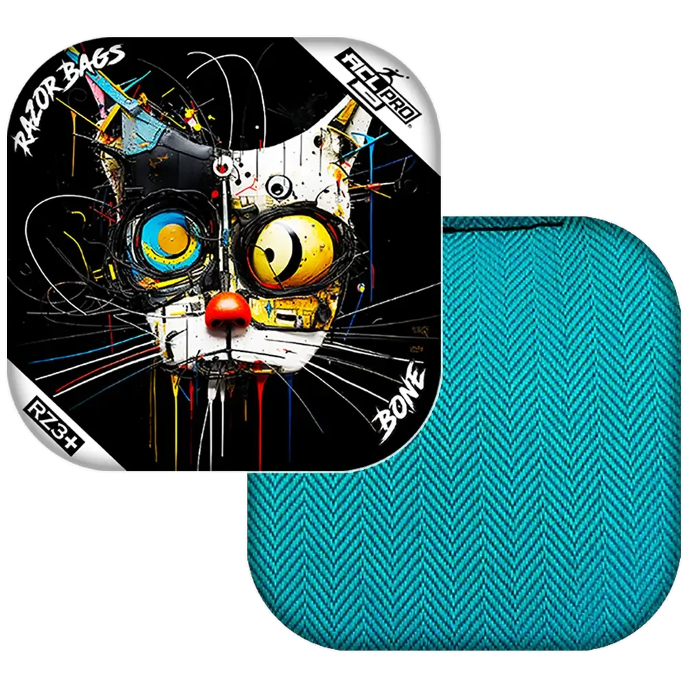 Bone | Cat Abstract | ACL PRO Razor Cornhole Bags