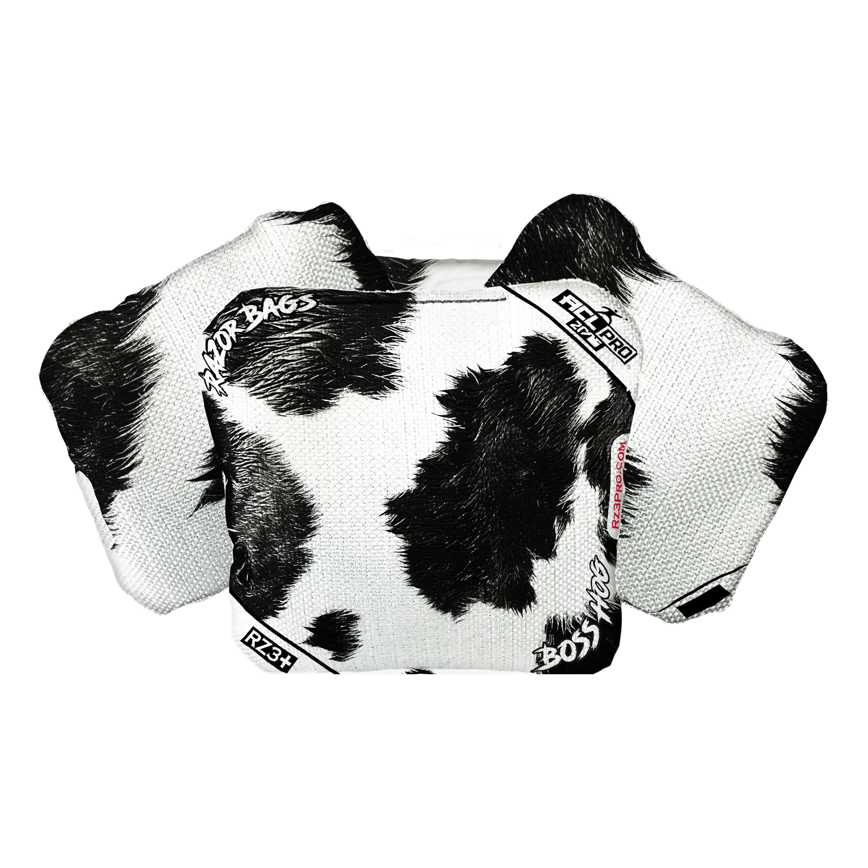 Boss Hog | Cow Print | ACL PRO Razor Cornhole Bags
