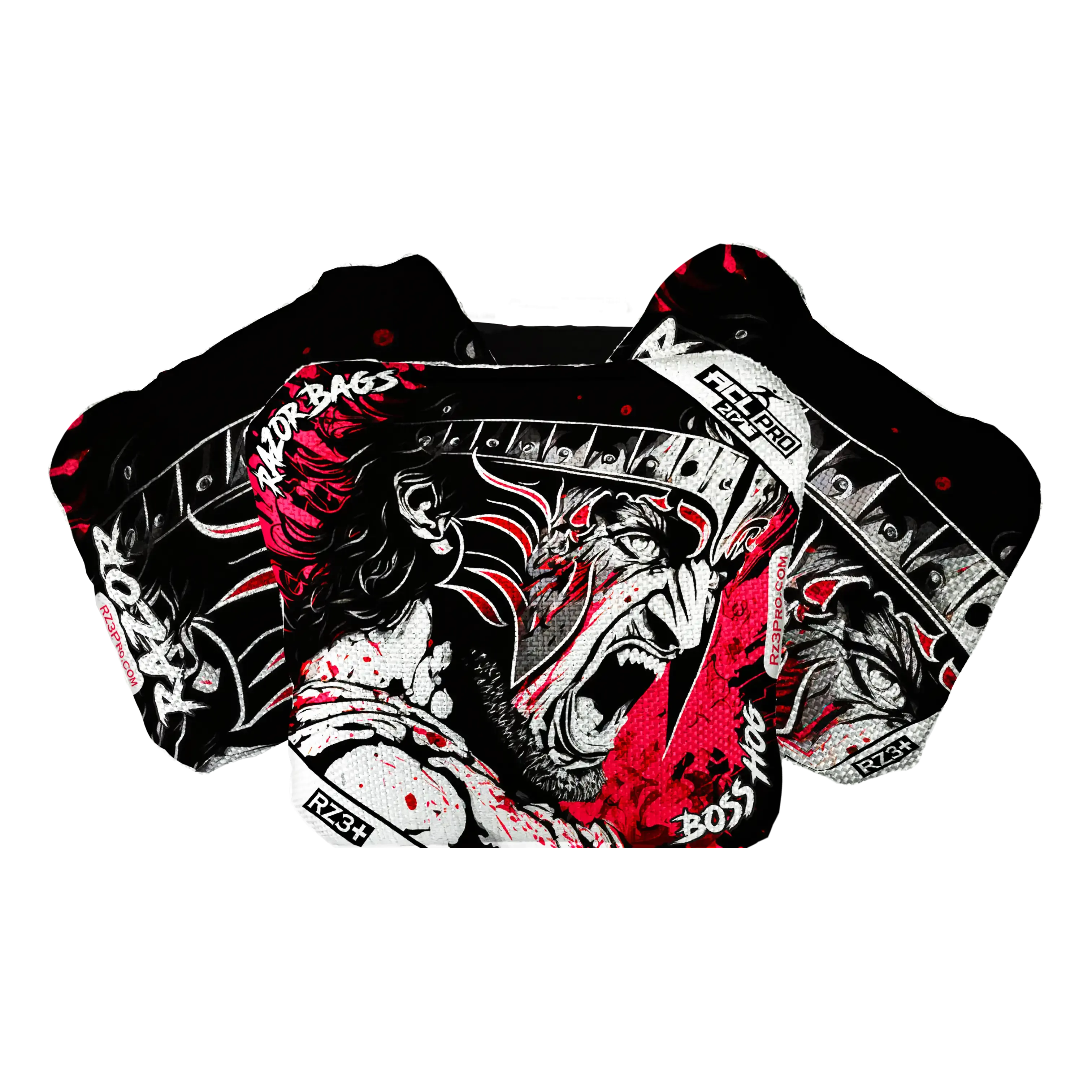 Boss Hog | Gladiator Black Series | ACL PRO Razor Cornhole Bags