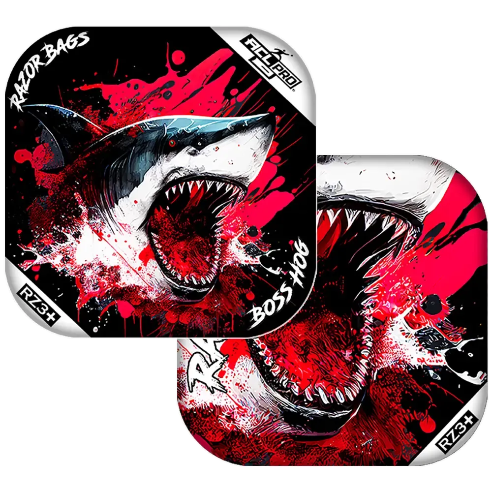 Boss Hog | Shark Black Series | ACL PRO Razor Cornhole Bags
