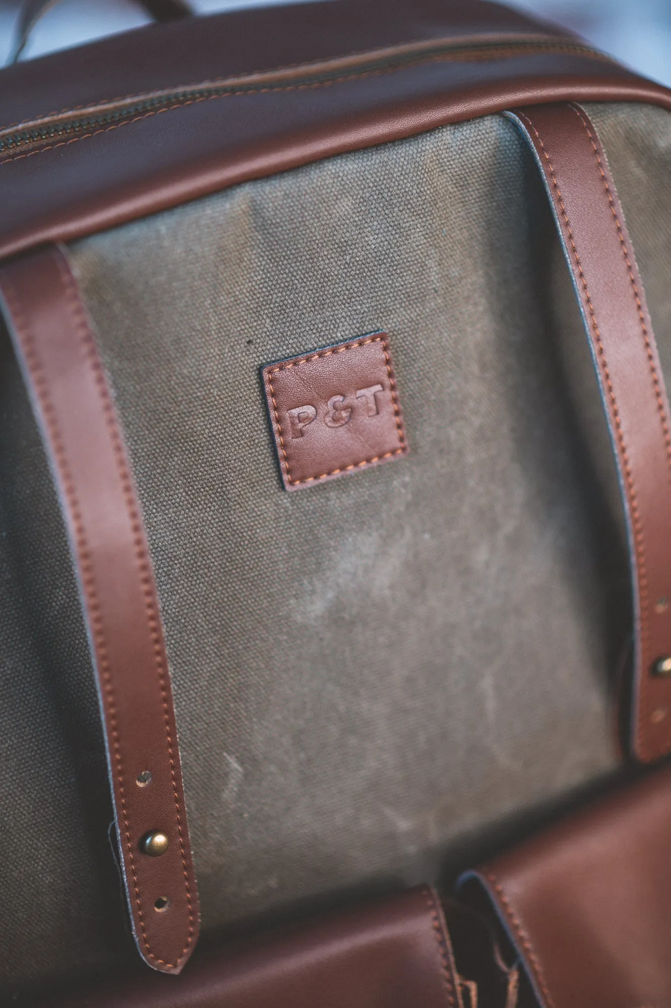 Bourbon Bag with Bottle Sleeves