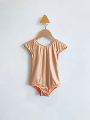 Bows and Bronze Swim Suit // 2Y