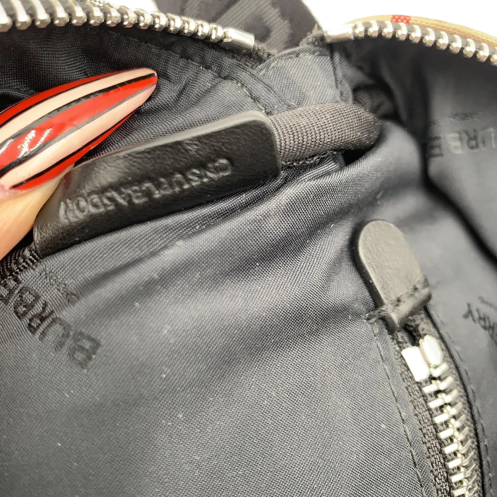 Burberry Plaid Bum Bag