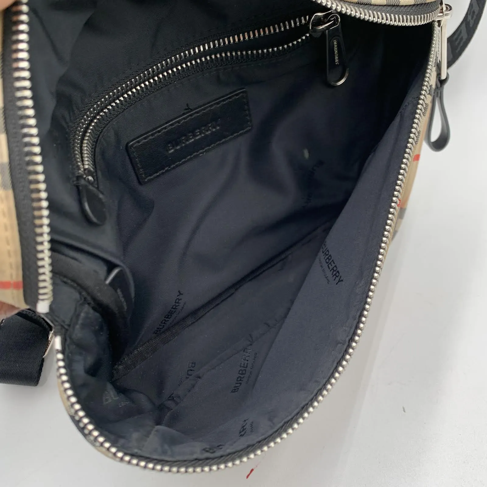 Burberry Plaid Bum Bag
