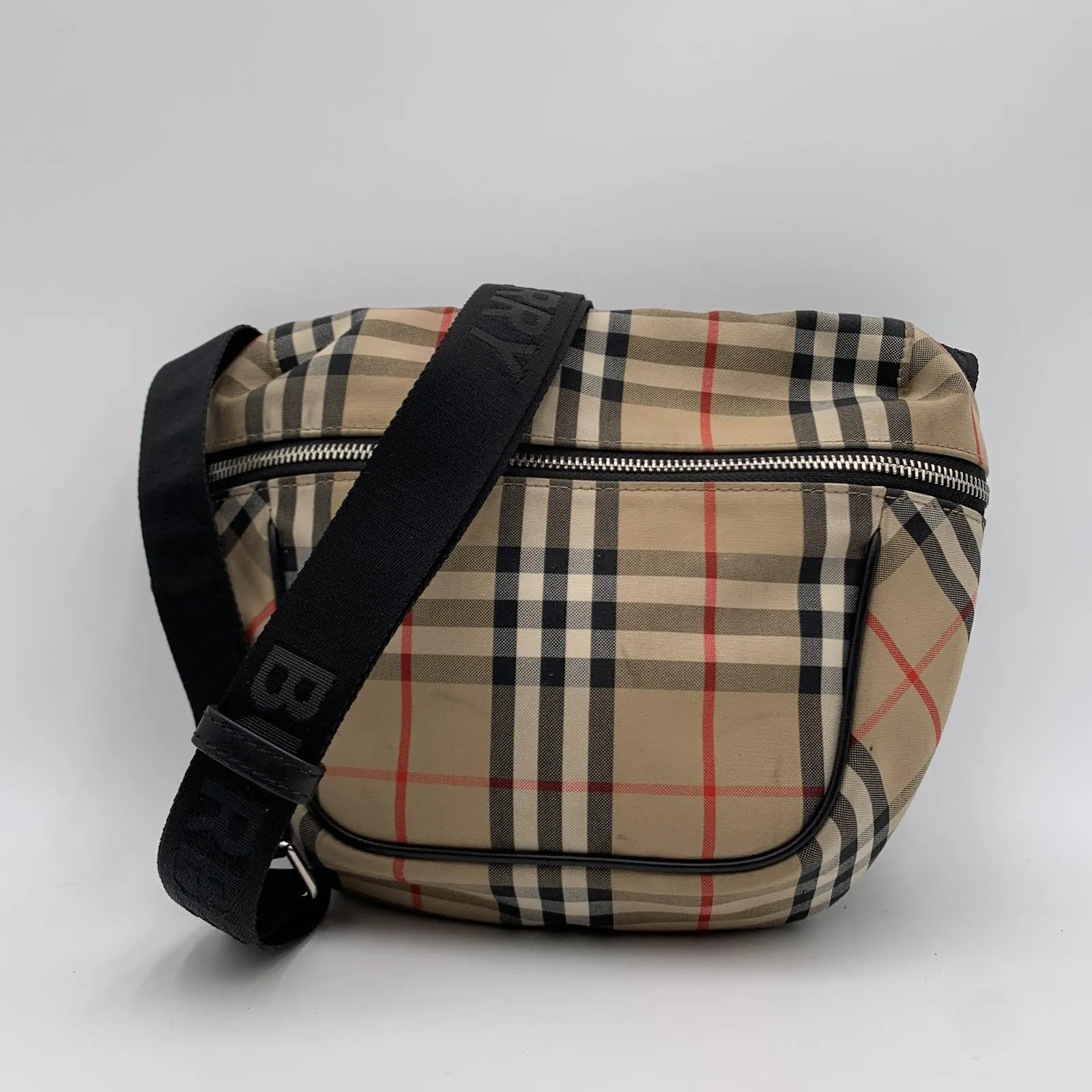 Burberry Plaid Bum Bag