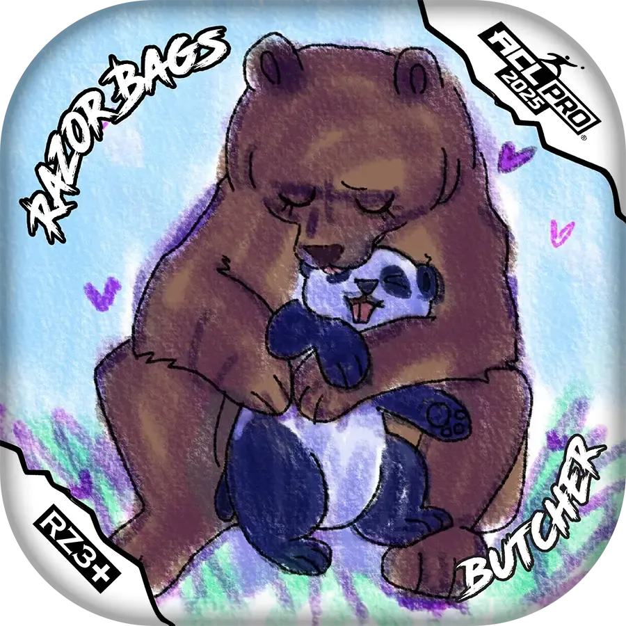 Butcher | Bear Hug | ACL PRO Razor Cornhole Bags