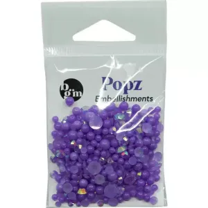 Buttons Galore & More - Shaker Embellishments - Popz - Galaxy / POP100